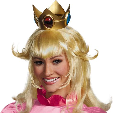 princess peach wig amazon|princess peach cosplay wig.